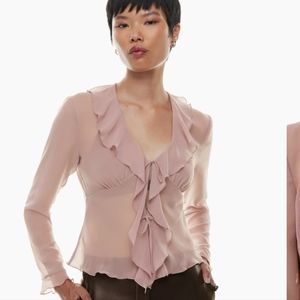 New aritzia frenchy blouse